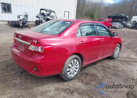 2013 Toyota Corolla Le z USA, uszkodzony, nr VIN 2T1BU4EE5DC117464